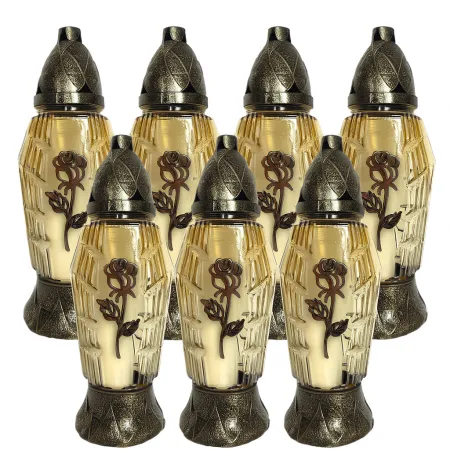 ZNICZ RÓŻA AŻUR - 161 (1 opakowanie 7szt.)